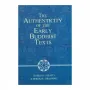 The Authenticity Of the Early Buddhist Texts