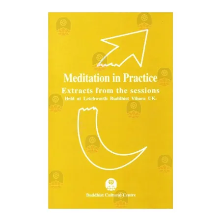 Meditation In Practice Extracts From The Sessions | Books | BuddhistCC Online BookShop | Rs 170.00