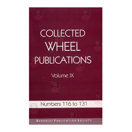 COLLECTED WHEEL PUBLICATIONS Volume IX