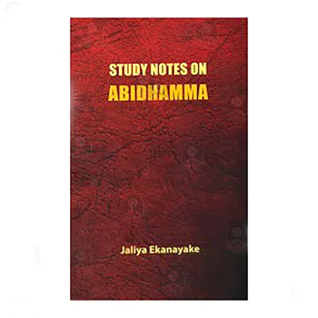 Study Notes On Abidhamma
