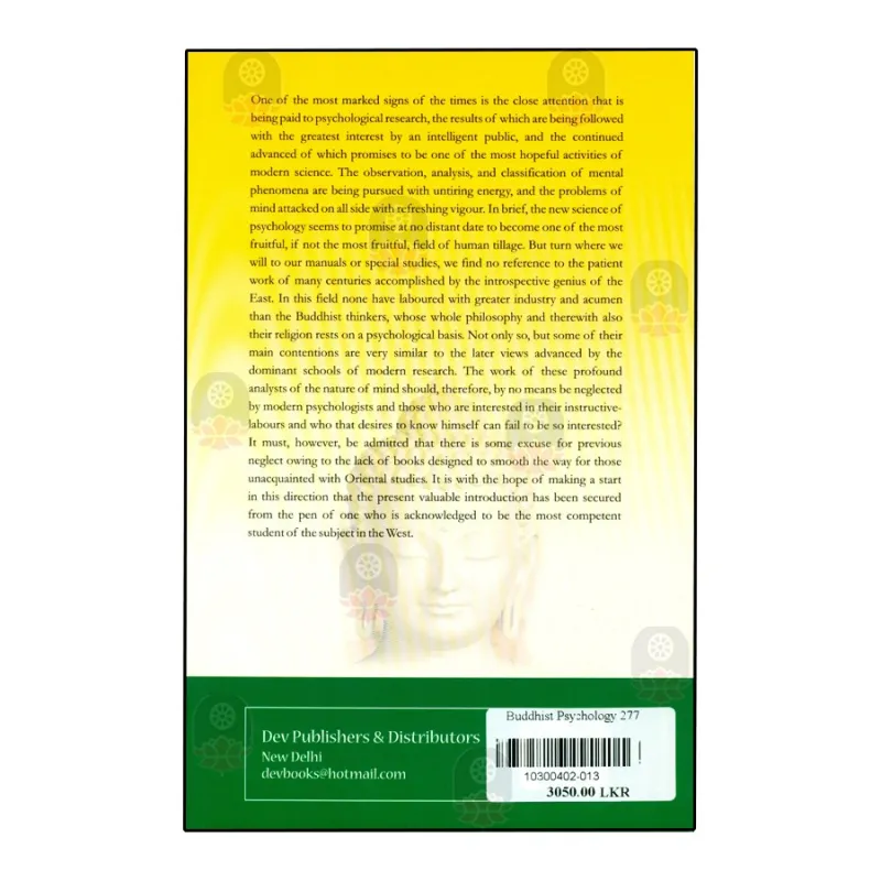 Buddhist Psychology Buy Online BuddhistCC Online BookShop Buddhist Psychology Buy Online BuddhistCC Online BookShop